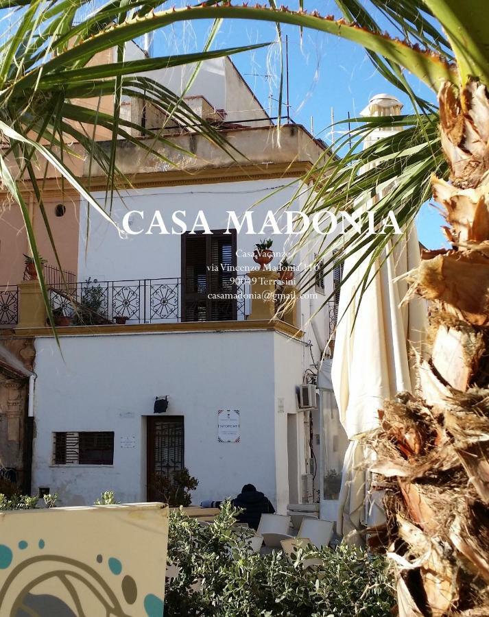 Casa Madonia Lägenhet Terrasini Exteriör bild